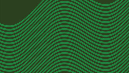 Abstract green army background with curve stripes line for backdrop or presentation