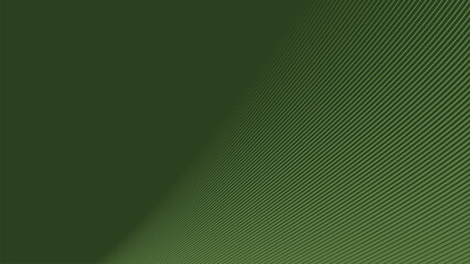 Abstract green army background with curve stripes line for backdrop or presentation