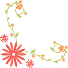 Flower Decorative Corner