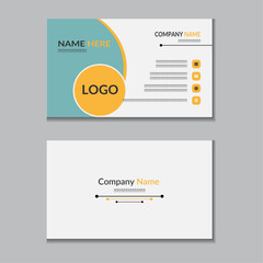 New Business Card and modern template Card design