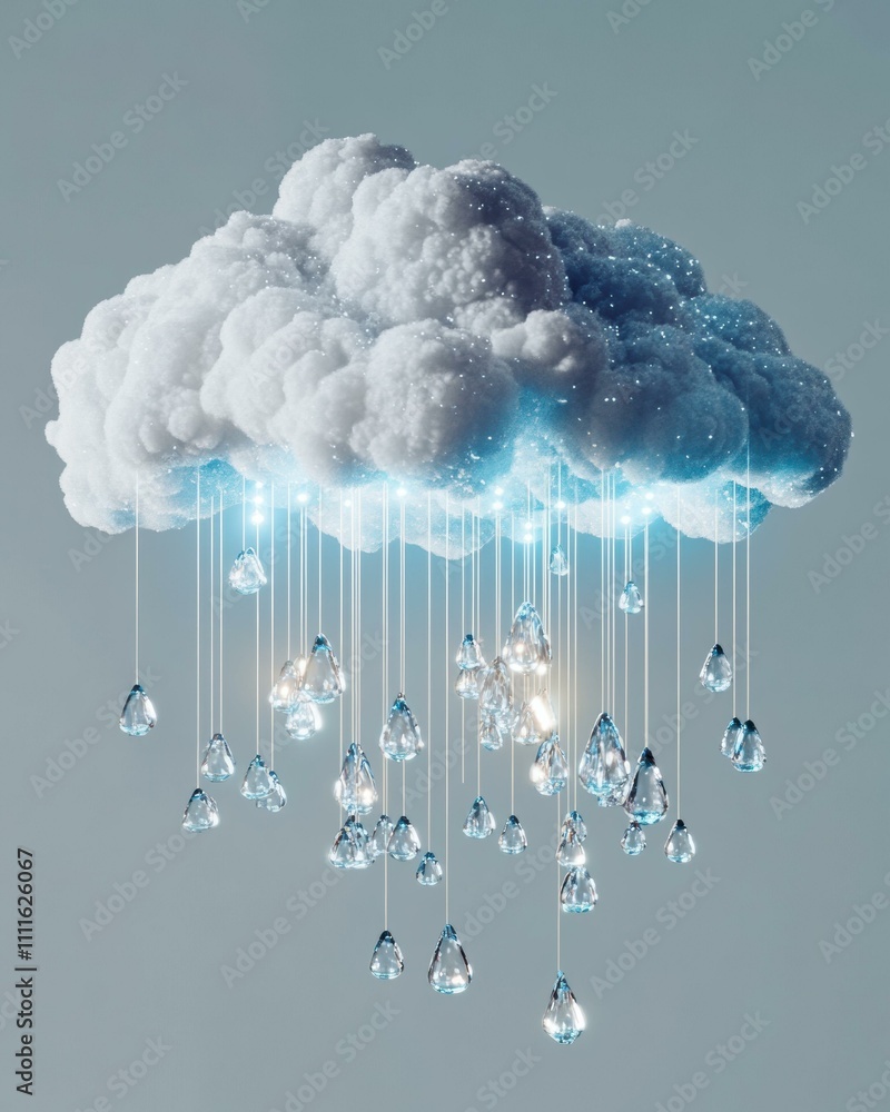 Poster cloud data storage and retrieval. ai.