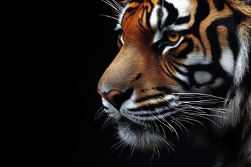 Obraz premium white tiger portrait