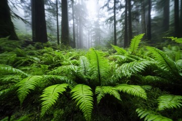 Ethereal humidity haze envelops the scene, creating a soft, glowing atmosphere that captivates the senses.