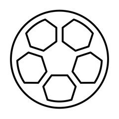 Fototapeta premium Title+ in line style