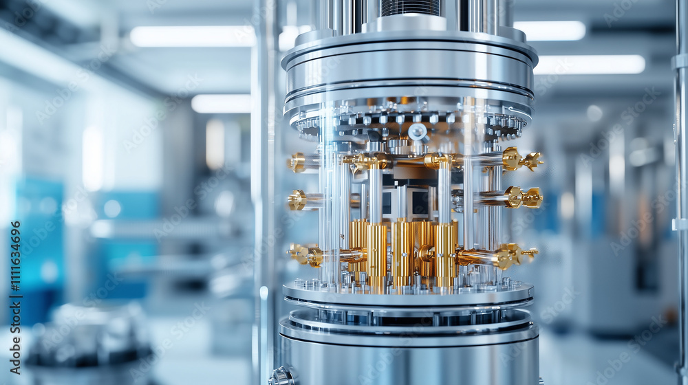 Aufkleber precision engineering: close-up view of intricate machinery, showcasing gleaming metallic components