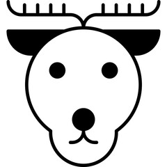 Christmas, deer, rudolf Icon