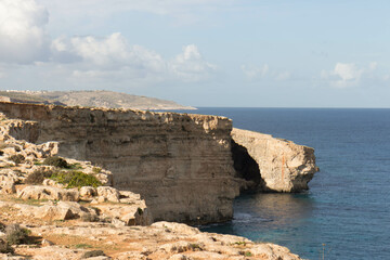 Landscape of Marfa Peninsula.