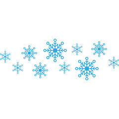 Snowflakes Border Decoration