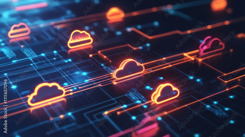 Poster cloud computing network