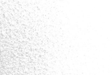 Natural white snow on a transparent background