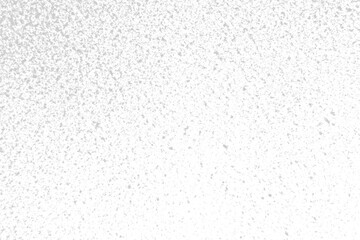 Natural white snow on a transparent background