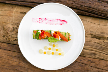 Avocado Crab Roll Roulade