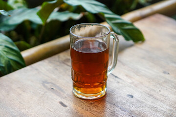 The nice taste of Indonesian drink in Purwokerto City, Central Java, Indonesia. It was taken on December 2, 2024 by a professional. It's a nice drink with Indonesian culture