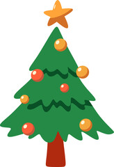 Christmas Tree Illustration