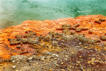 Champagne Pool, Waiotapu Thermal Wonderland, Rotorua, North Island, New Zealand, Oceania.