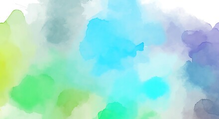 Obraz premium Multiple Color Watercolor Background