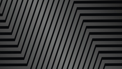 Black Grey abstract stripes line background for backdrop or presentation