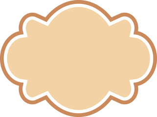 Blank Vintage Label Frame Illustration
