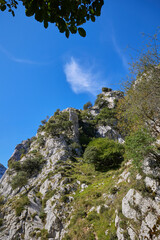 Beautiful view on mountains Peaks of Europe