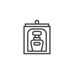 Perfume Box line icon