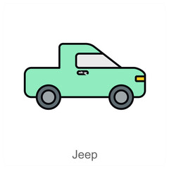 Fototapeta premium Jeep