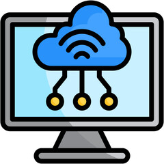 Cloud Computing Icon