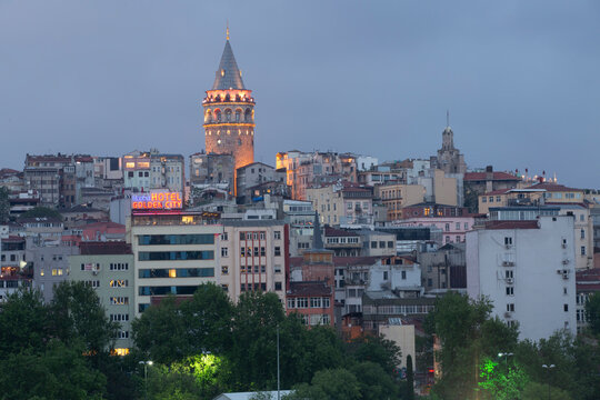 Galata Tower is one of the oldest towers in the world and symbols of İstanbul