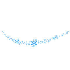 Snowflake Decoration Border