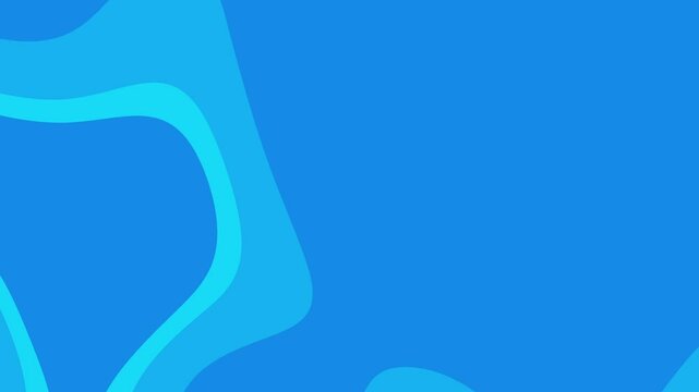 Dynamic and Abstract Blue Patterns Creating a Visual Flow of Curves and Shapes in Design