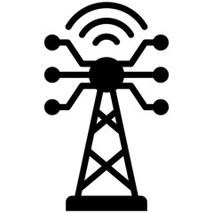 Naklejka premium Infrastructure Icon