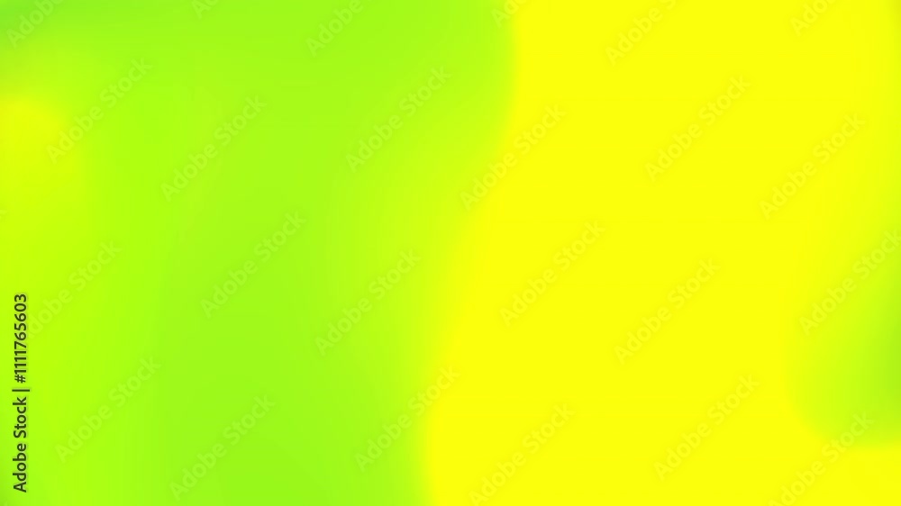 Aufkleber vibrant abstract composition of green and yellow tones creating a dynamic visual experience