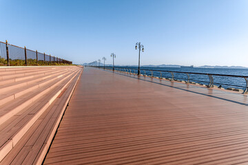 boardwalk in the beach