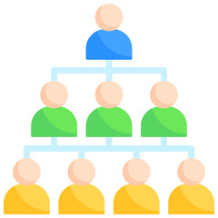 Organization Chart Icon