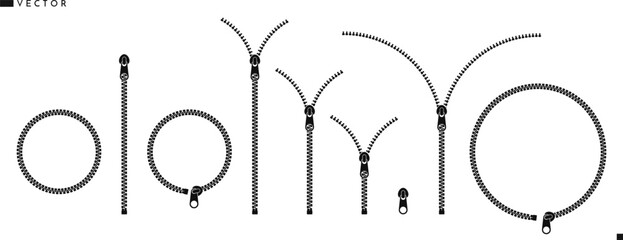 Zipper silhouette  © Aleksei_7799