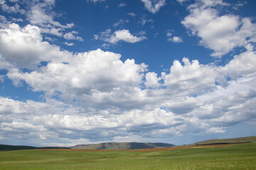 Southern Drakensberg region in KwaZuluNatal province in South Africa landscape for background use