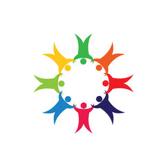 Community Logo Stock Illustrations