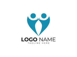 Logo design for company branding care health business.