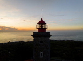 Faro de Montedor en Carreço Portugal