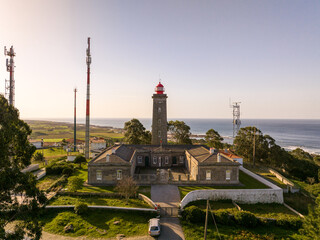 Faro de Montedor en Carreço Portugal