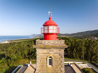Faro de Montedor en Carreço Portugal