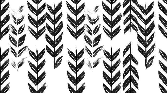 black seamless arrow pattern isolated