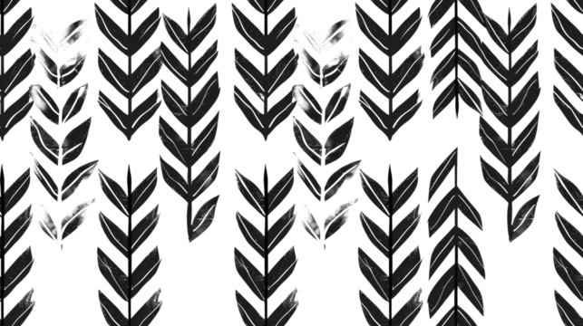 black seamless arrow pattern isolated