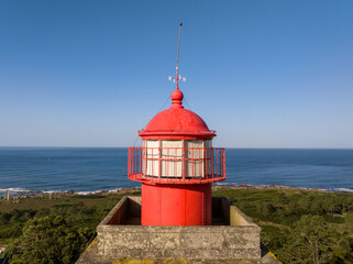 Faro de Montedor en Carreço Portugal