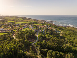 Faro de Montedor en Carreço Portugal