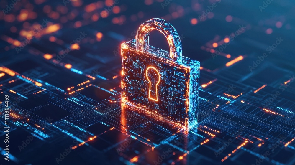 Poster advanced technology visualization of safeguarding mechanisms in digital environments