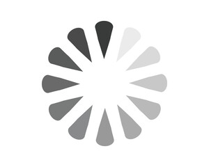 Obraz premium Loading bar status icon. Vector illustration. Vector loaded icons. Download progress. Donload or Upload.