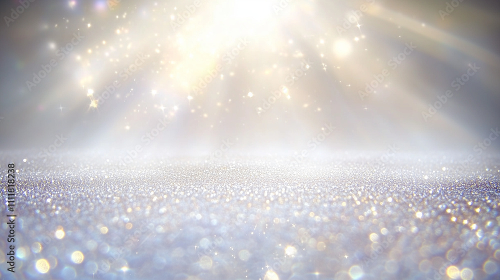 Aufkleber dazzling, high-resolution abstract background featuring a mesmerizing blend of silver and gold glitt