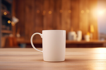 Fototapeta premium Mockup of ceramic mug
