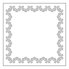 1130 四角レースフレーム　投稿まとめ
