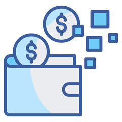 Digital Payment  Icon Element For Design